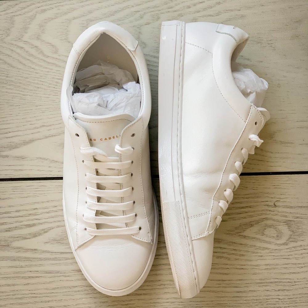 Oliver Cabell Low 1 White Sneakers